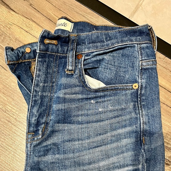 Madewell High Rise Slim Boy Jean - Picture 2 of 7
